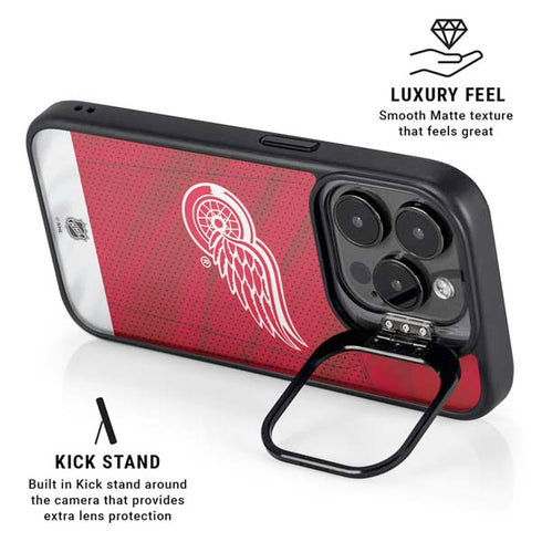 NHL Detroit Red Wings Home Jersey iPhone 16 Pro Kickstand Case